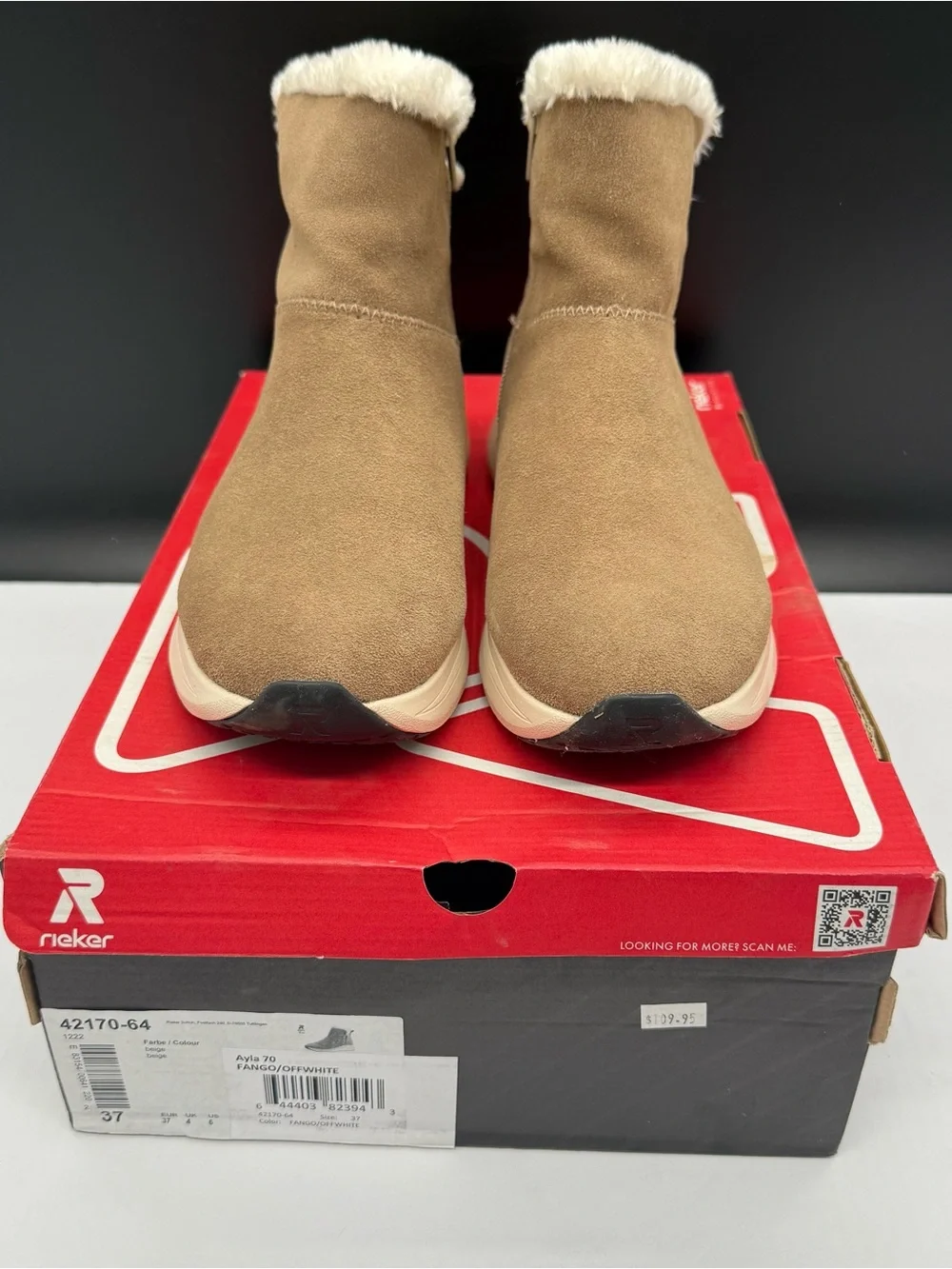 Rieker Revolution 42170-64 Ayla 70 Women’s Size 37 / 6.5 New In Box